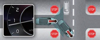 ISG inhibition at traffic signs (STOP/YIELD/Roundabout)
