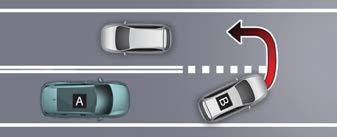 Leading vehicle departure alert function