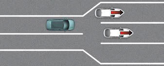 Leading vehicle departure alert function