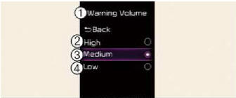 Warning Volume