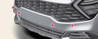 Front ultrasonic sensors