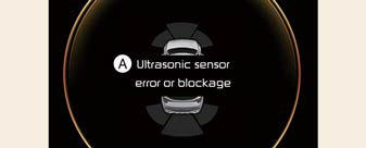 Rear ultrasonic sensors