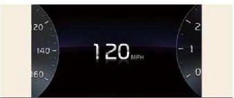 Digital speedometer