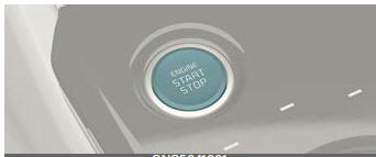 Illuminated ENGINE START/STOP button 