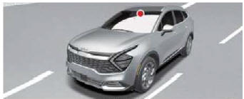 Front view camera