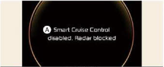 Smart Cruise Control disabled