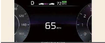 Navigation-based Smart Cruise Control operating
