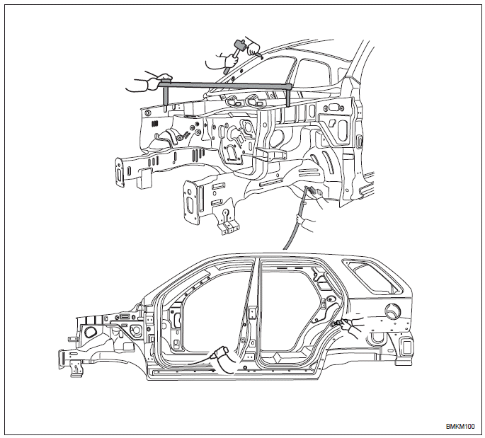 Disassembling related parts