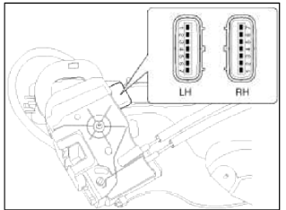 4. Check actuator operation by connecting power and ground according to the