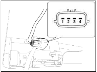 3. Check actuator operation by connecting power and ground according to the