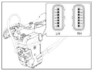 4. Check actuator operation by connecting power and ground according to the