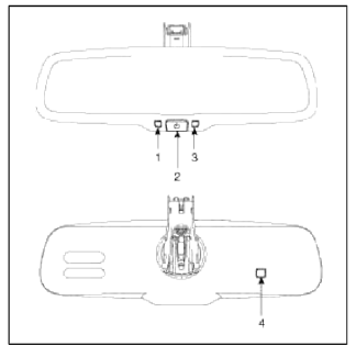 Reverse Display Room Mirror
