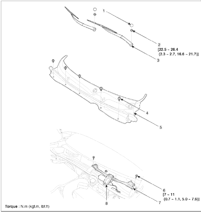 Windshield Wiper/Washer