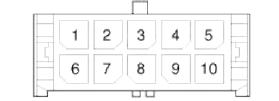 Connector (10 pins)