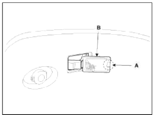 3. Remove the luggage room lamp bulb in case of necessity.