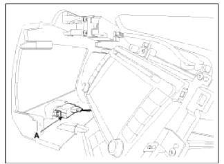 4. If the hazard lamp switch is not as specified, replace it carefully and