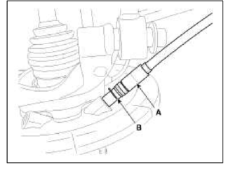 5. Apply a coating of the specified grease to each sliding parts of parking