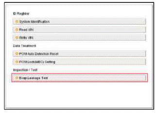 2. Proceed with the test according to the screen introductions.