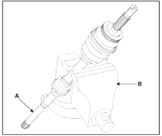 10. Apply soap powder on the shaft to prevent being damaged between the shaft