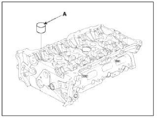 2. Remove the valves.