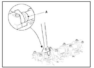 21. Remove the camshaft.