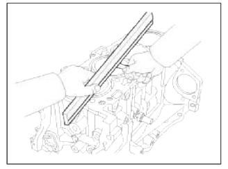 4. Inspect cylinder bore diameter.