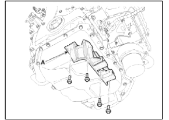 20. Drain the engine oil.