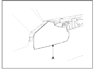 —. Disconnect the connector (A), and then remove the sensor (B).