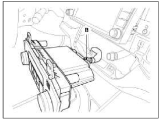 8. Installation is the reverse order of removal.