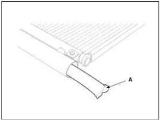 3. Apply air conditioning compressor oil along the O-rings and threads of the
