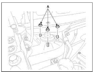 6. Installation is the reverse of removal.
