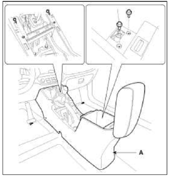 7. Installation is the reverse of removal.