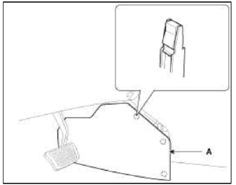 7. After loosening the mounting screws and bolts, then remove the floor