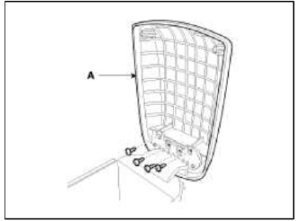 4. Installation is the reverse of removal.
