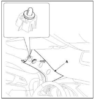 2. Installation is the reverse of removal.