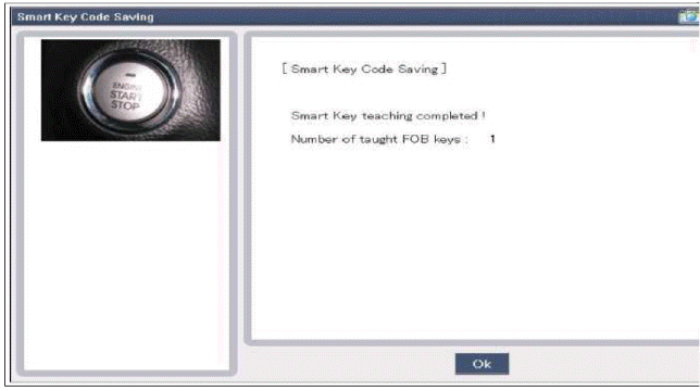 7. Input the "Pin code" for second key teaching.
