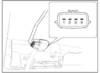 3. Check for continuity between the terminals in each switch position